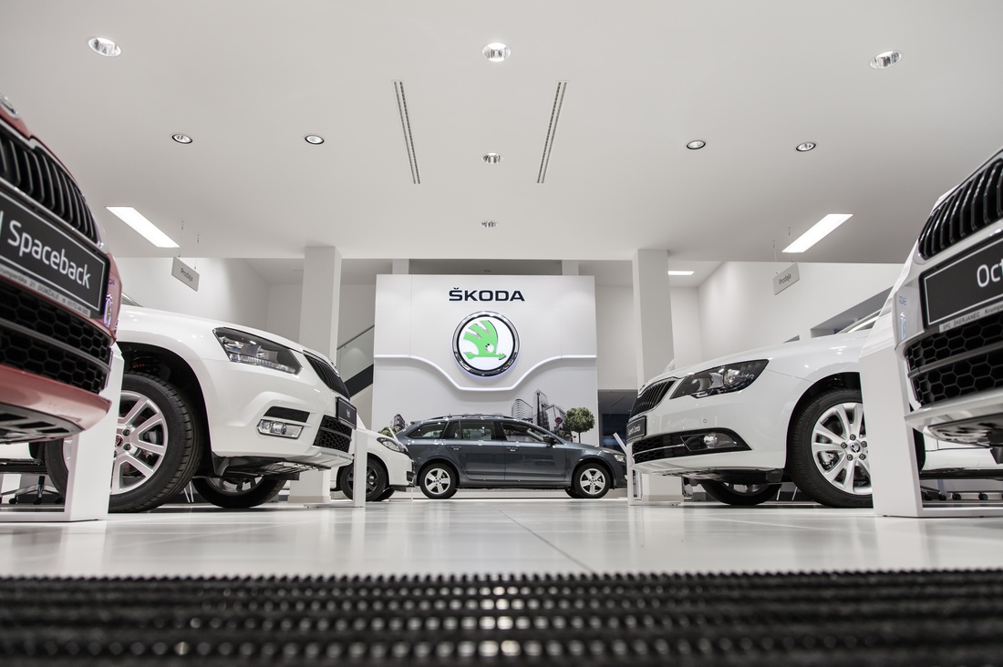 Salon vozil Škoda Škerjanec